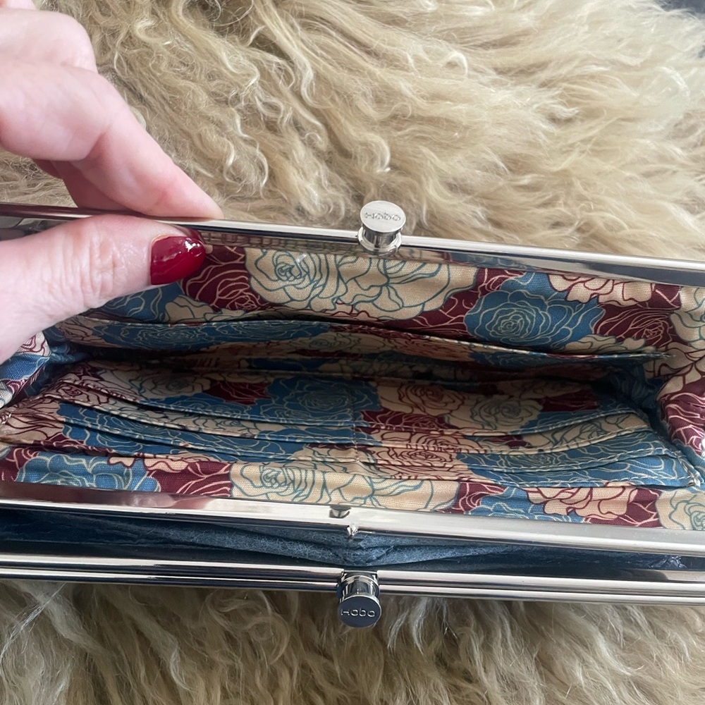 Leather Hobo Clutch - Picture 6 of 6